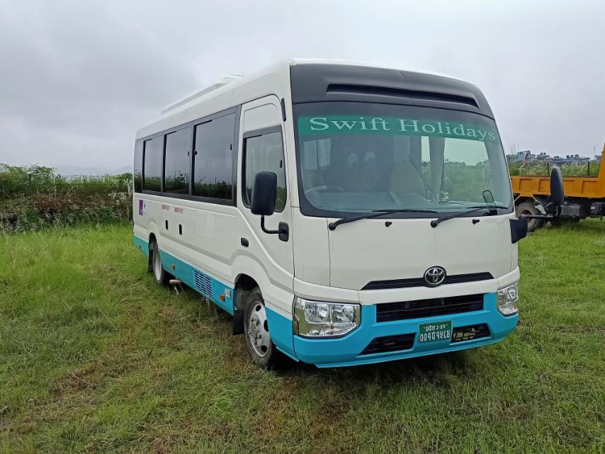 Coaster Rental for Pokhara to Sarangkot Sunrise Tour