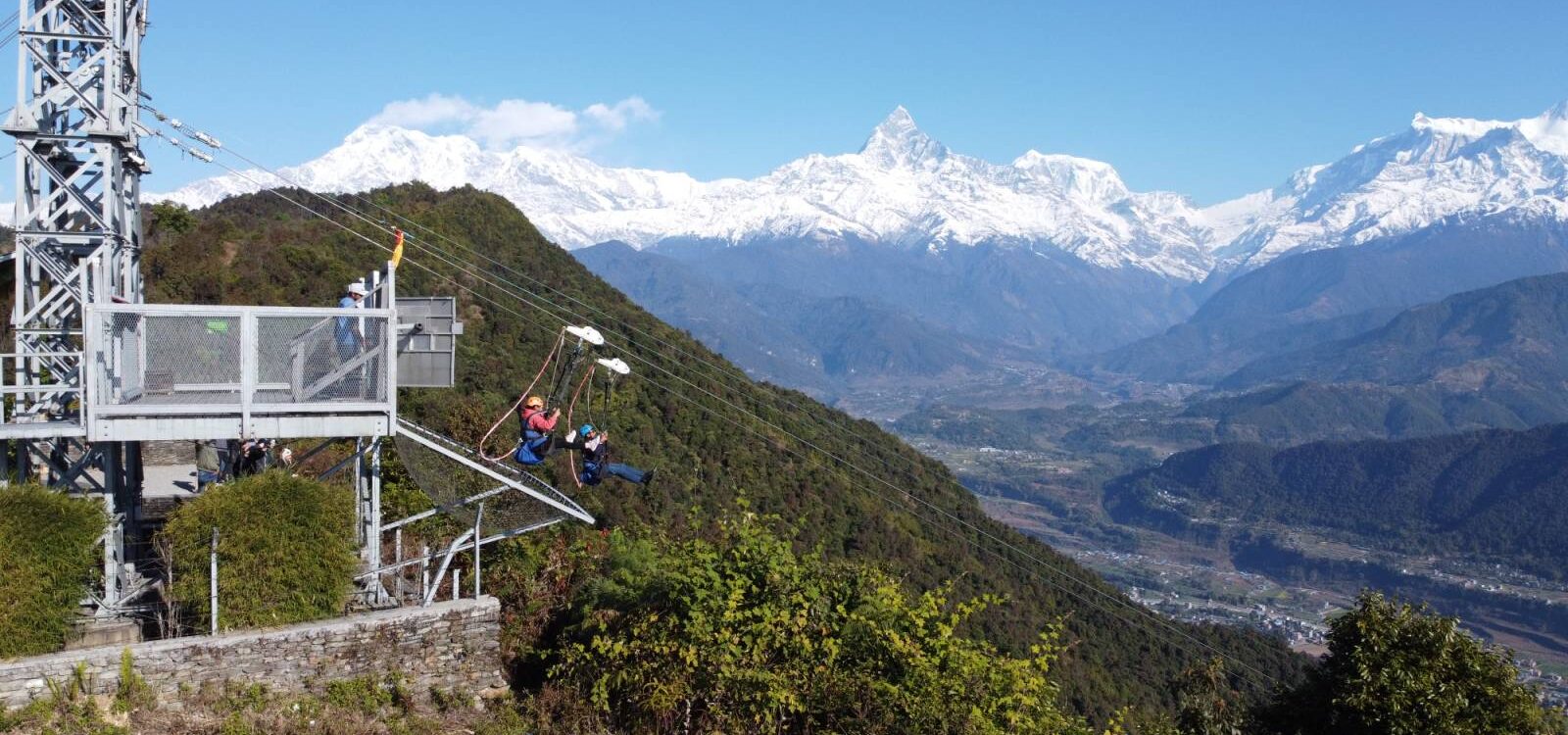 Zipline from Sarangkot