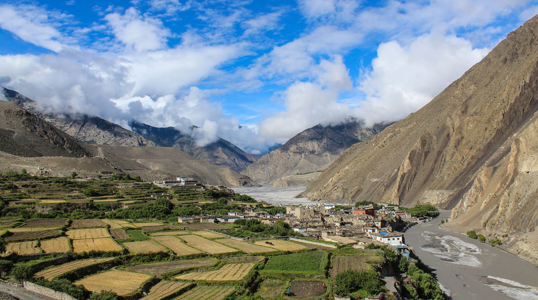 Pokhara to Jomsom (Lower Mustang)